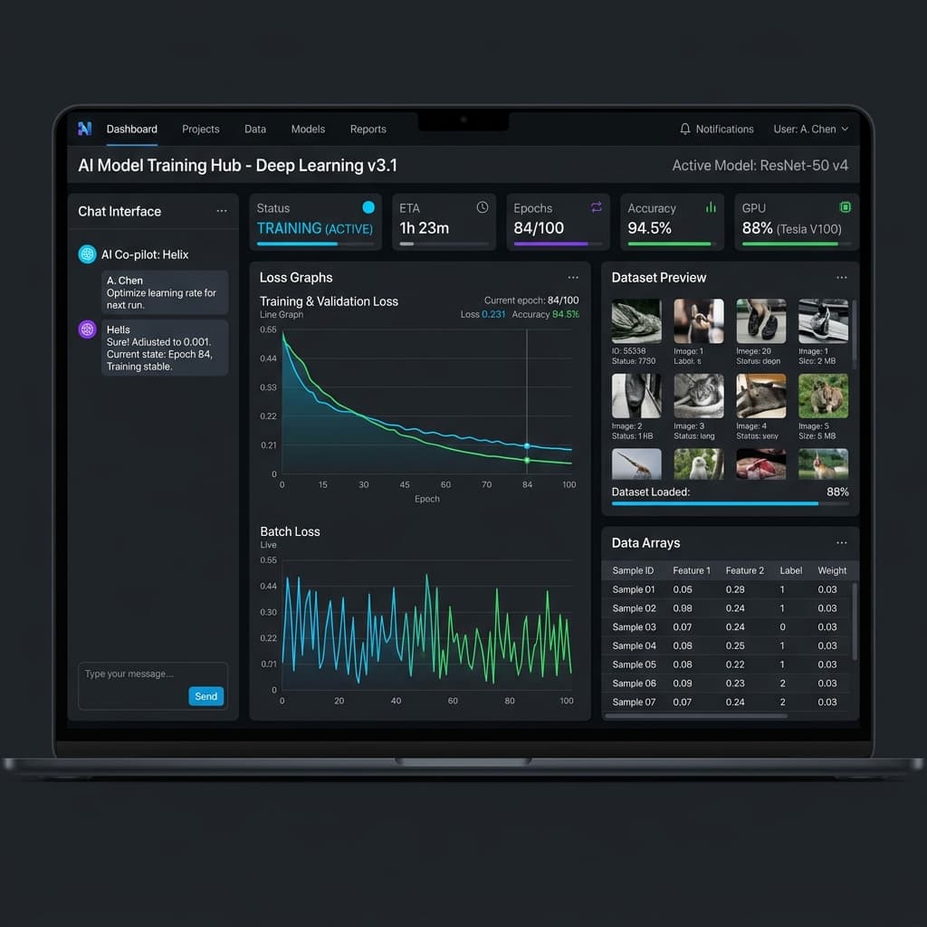ML Training Dashboard